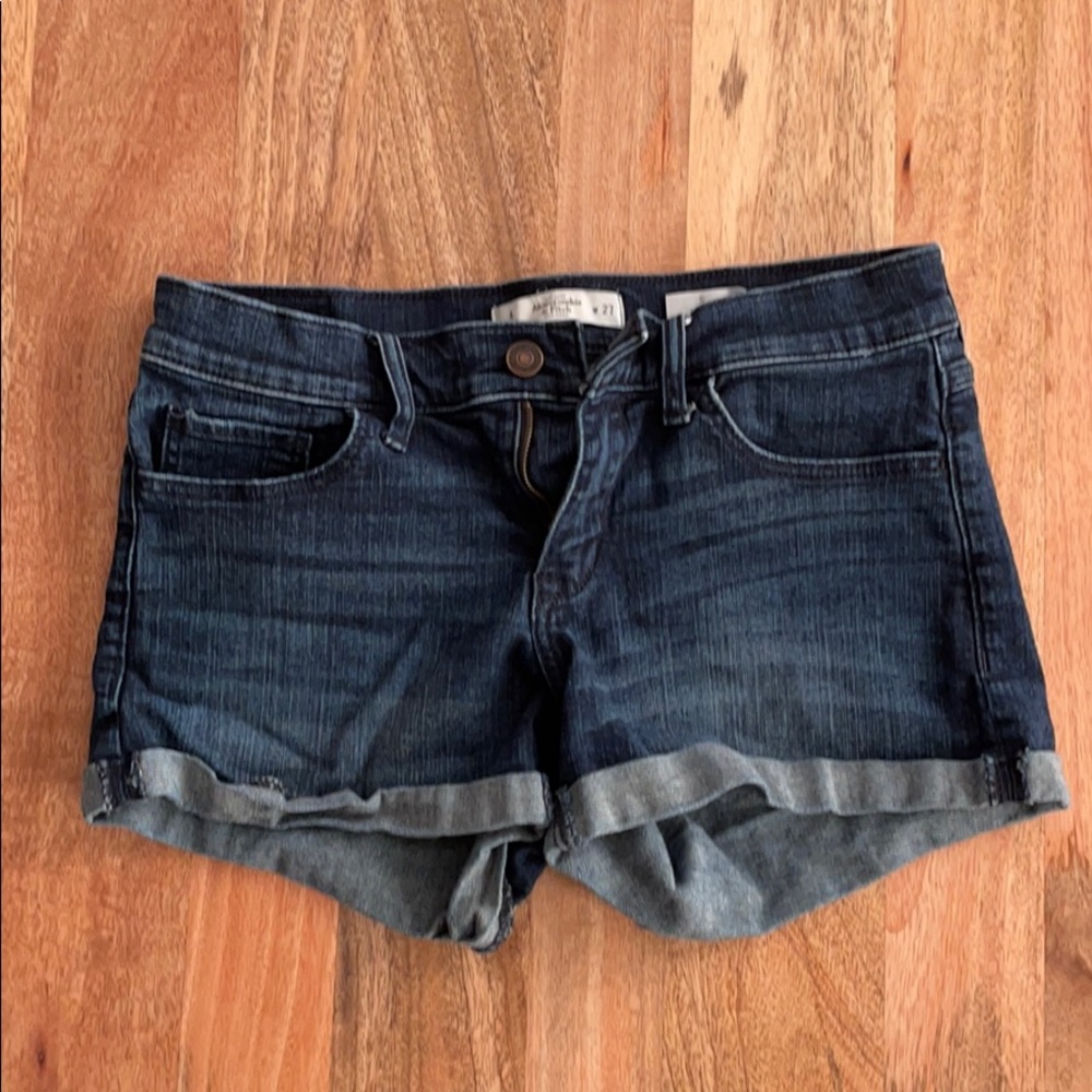 Abercrombie jean shorts